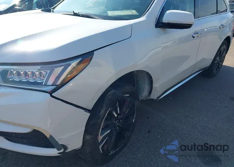 2020 Acura Mdx Technology Package из США, поврежденный, VIN 5J8YD4H53LL053357